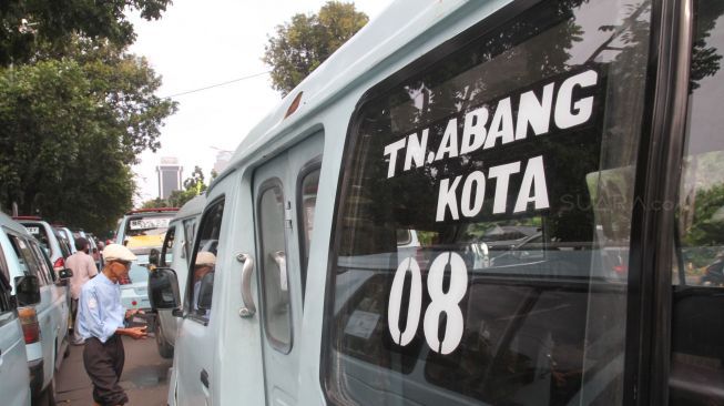 Para Supir Angkot Trayek Tanah Abang Siap Ujicoba Program OK Otrip